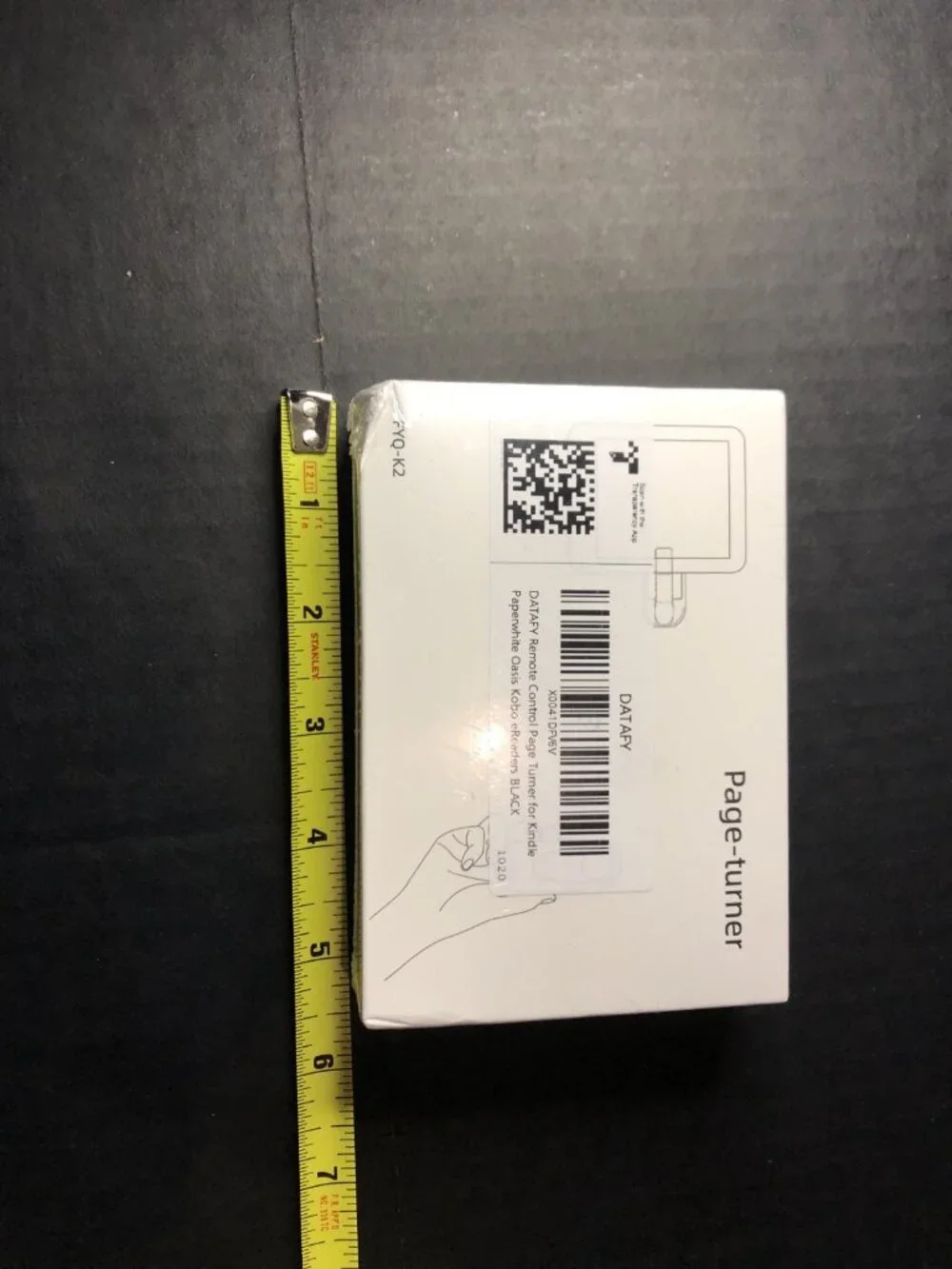 Brand New In Box Page Turner Ring Remote for Kindle Kobo iPad Tablet Black